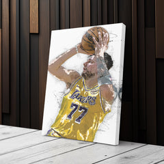 Luka Doncic Canvas Art – Los Angeles Lakers Wall Decor