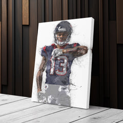 Tank Dell Canvas Art – Houston Texans Wall Decor