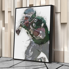 Reggie White Canvas Art – Philadelphia Eagles Wall Decor