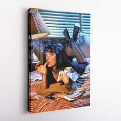 Pulp Fiction Uma Canvas – Cult Classic Wall Art Decor