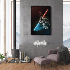 Darth Vader Anakin Skywalker Poster - Star Wars Canvas Wall Art Decor