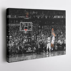 Dirk Nowitzki 30K Points Canvas – NBA Wall Art for Room Decor