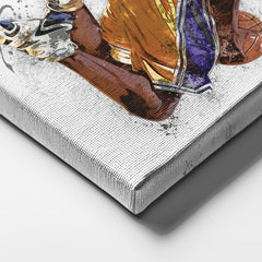 Kobe Bryant Canvas Art – Los Angeles Lakers Wall Decor