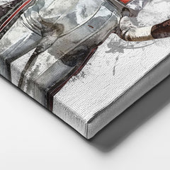 Deion Sanders Canvas Art – Atlanta Falcons Wall Decor