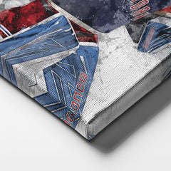 Henrik Lundqvist Canvas Art – New York Rangers Wall Decor
