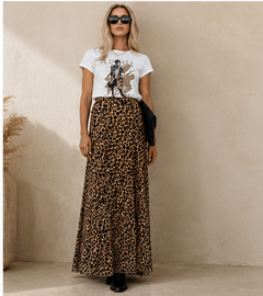 Fierce Flow Leopard Skirt