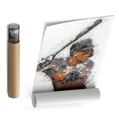 Aaron Judge Canvas Art - New York Yankees Wall Decor