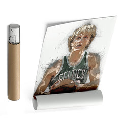 Larry Bird Canvas Art – Boston Celtics Wall Decor